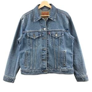 Levis Classic Trucker Jean Jacket women Medium